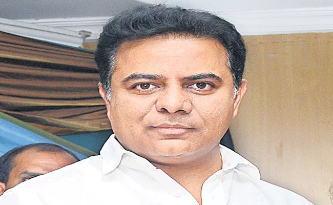 KTR Letter To Union Minister Ravi Shankar Prasad - Sakshi