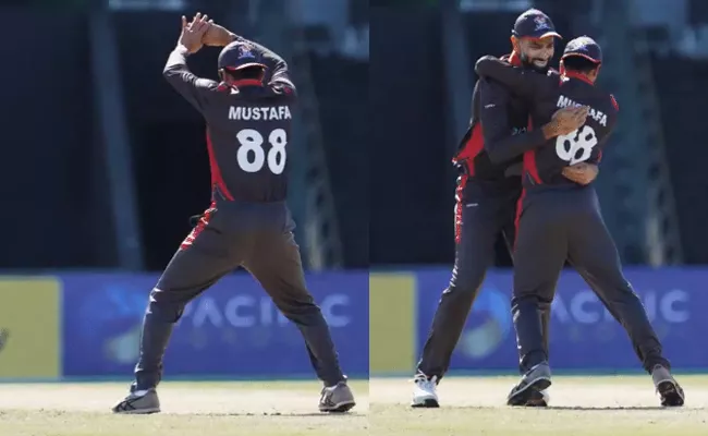 UAE Cricketer Rohan Mustafa Nagin Dance Bacame Viral In Ireland Match - Sakshi