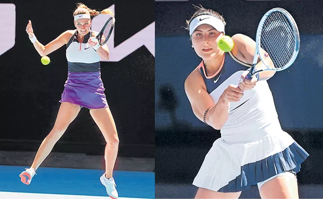 Petra Kvitová and Bianca Andreescu out of Australian Open - Sakshi