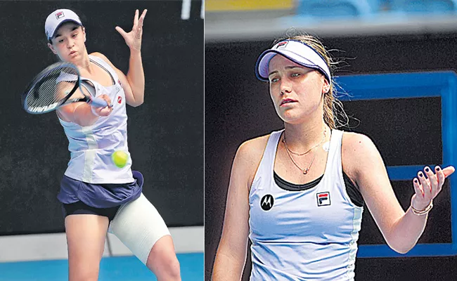 Defending champion Sofia Kenin shock loss vs Kaia Kanepi in Round 2 - Sakshi