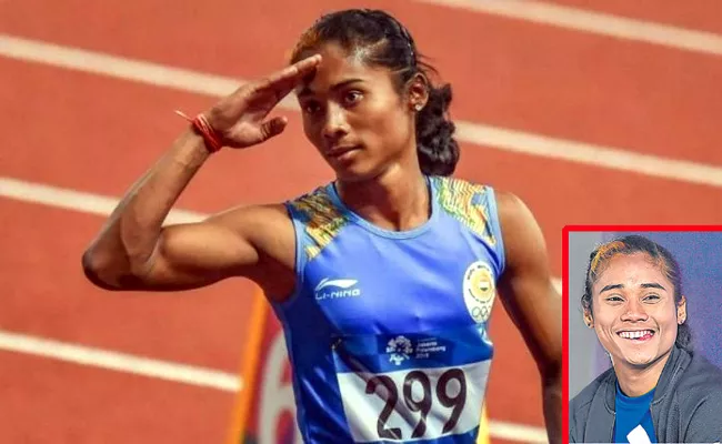 Hima Das to be appointed as Deputy Superintendent of Police by Assam Govt - Sakshi