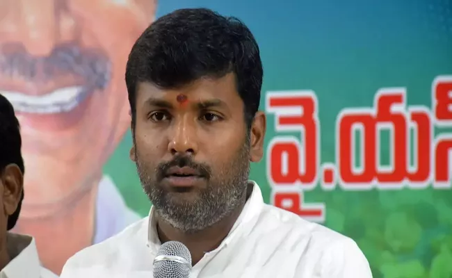 MLA Gudivada Amarnath Slams Nara Lokesh And Chandrababunaidu Over Vizag Steel Plant Privatization  - Sakshi