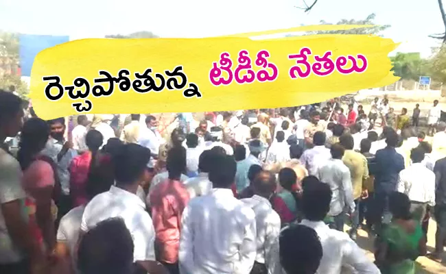 TDP Leaders Attack On YSRCP Activists In Prakasam And Guntur Districts - Sakshi