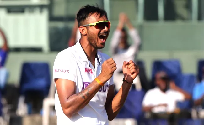 Axar Patel Only 2nd Left Arm Spinner From India Takes 5 Wickets In Debut - Sakshi