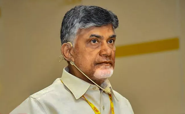 Chandrababu Naidu Visits Visakha Steel Protest - Sakshi