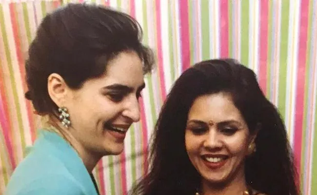 Priyanka Gandhi Shares Throwback Pics From Pre Wedding Ceremony - Sakshi