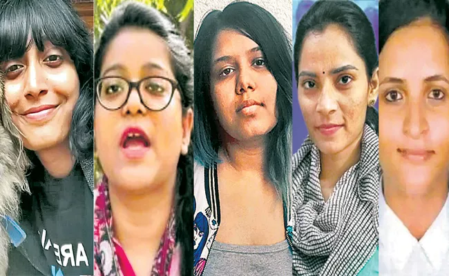 AT21: Who is Disha Ravi, Nikita Jacob, Safoora Zargar, Nodeep Kaur, Priyanka Paul - Sakshi