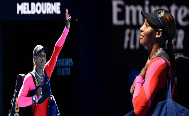  Australian Open Semi Finals 2021, Serena Williams Tearful Exit from Press Conference - Sakshi