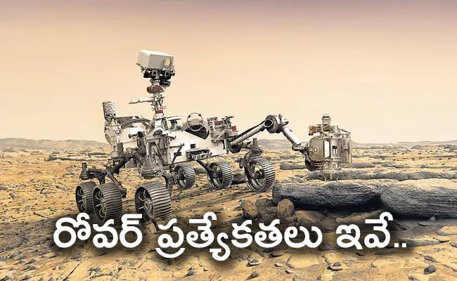 NASA Historic Landing Of Rover On Mars In Hunt For Ancient Life - Sakshi