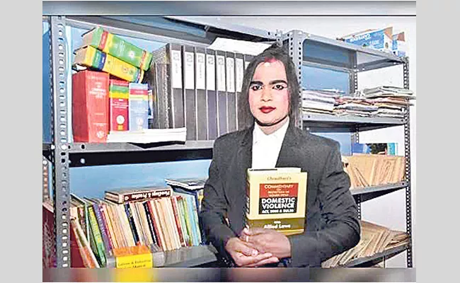 First Transgender Lawyer Enrolled Advocate in Karnataka - Sakshi