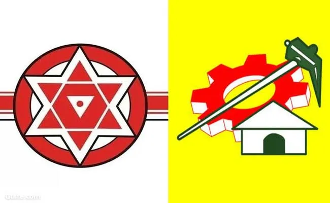 TDP And Janasena Conspiracy Politics In Panchayat Elections - Sakshi