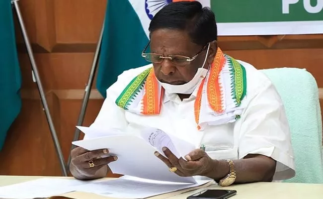 Another Congress MLA Resign In Puducherry - Sakshi