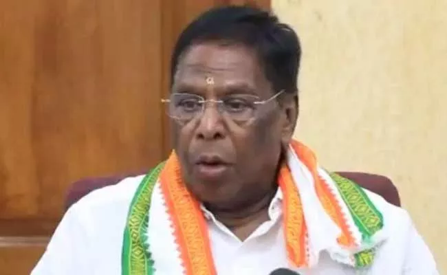 Puducherry Crisis Deepens After Two MLAs Quit - Sakshi