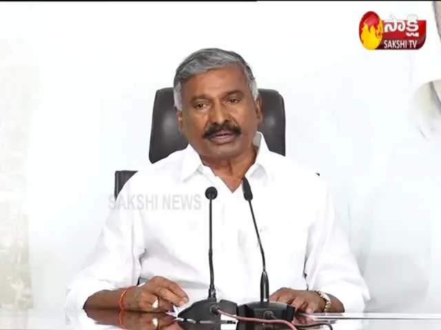 Peddireddy Ramachandra Reddy Press Meet At Tadepalli