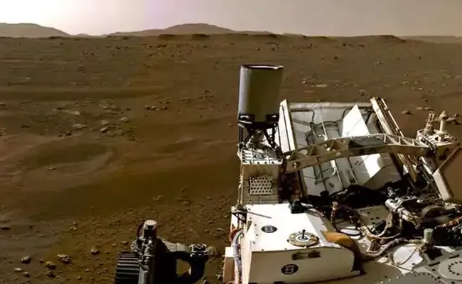  Nasa Released Perseverance Rover landing Video on Mars - Sakshi