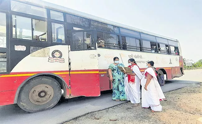 Rise Of Corona Cases In Maharastra AlertsTelangana Border Districts - Sakshi