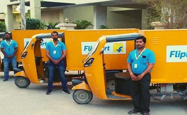 Flipkart to deploy 25,000 Electric Vehicles by 2030 - Sakshi