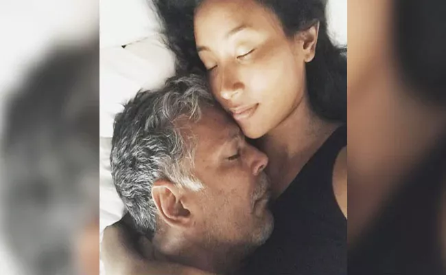 Milind Soman Shares Pic With Ankita Konwar Says His Favorite Place - Sakshi