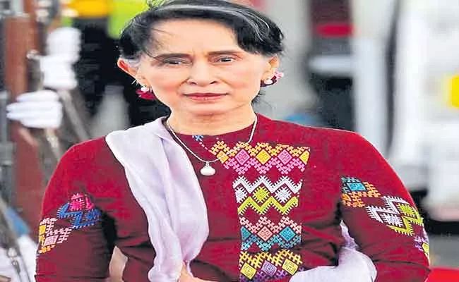 Aung San Suu Kyi Detained As Mlitary Seizes Control - Sakshi