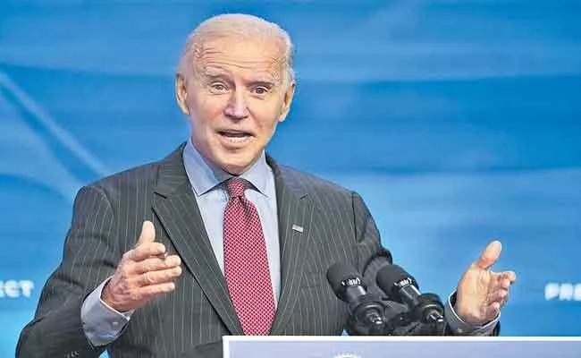 Joe Biden Signs Immigration Executive Orders - Sakshi