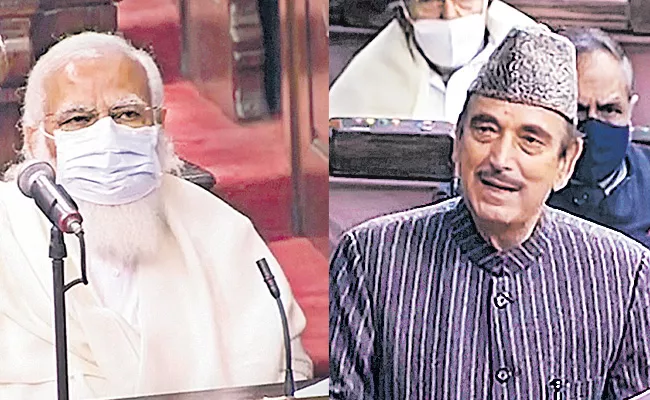 Ghulam Nabi Azad demands repeal of agri laws - Sakshi