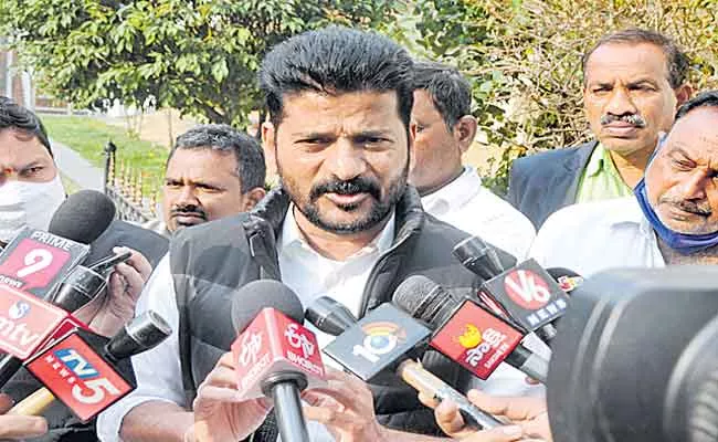 Revanth Reddy Fires On KCR Over Tamil Nadu Elections - Sakshi