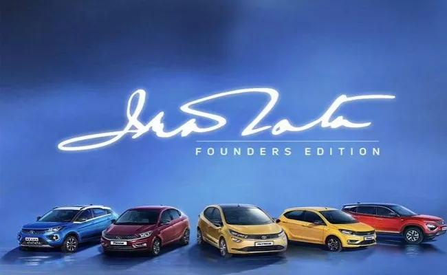 Tata Motors Launches Founders Edition Of All Its Models - Sakshi