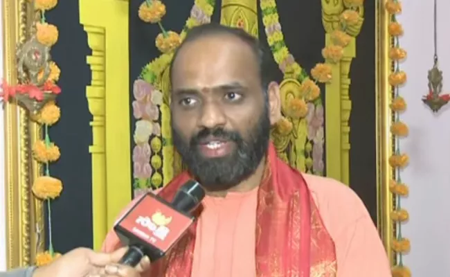 Bala Brahmananda Swamiji Fires On Chandrababu Naidu - Sakshi