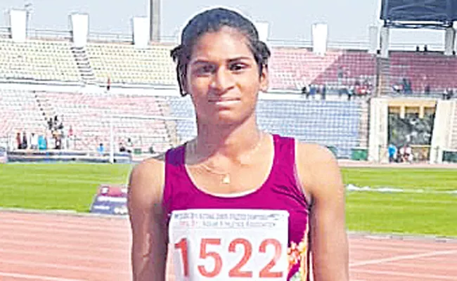 Social Welfare Residential Student Nandini Wins Gold Medal - Sakshi