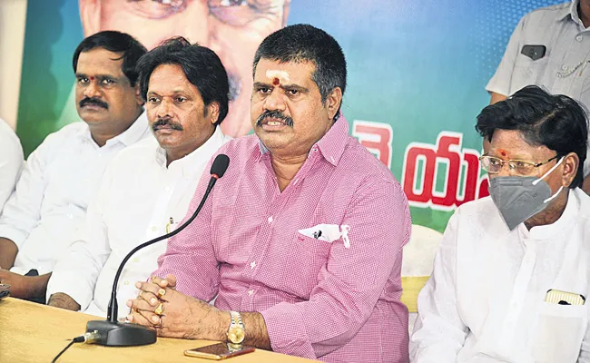 Avanthi Srinivas Fires On Chandrababu About Visakha Steel Plant - Sakshi