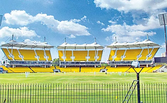 After Nine Years Three Stands Open In Chepauk Stadium - Sakshi