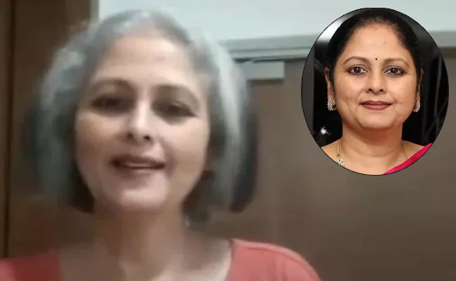 Actress Jayasudha Latest Grey Hair Look Goes Viral On Social Media - Sakshi