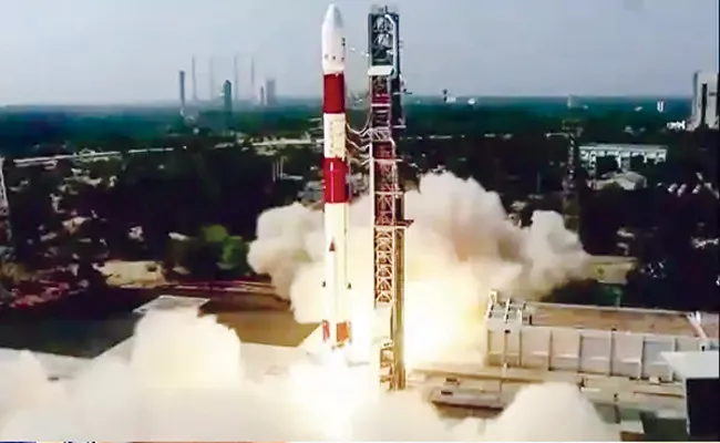 Isro Launches PSLV-C51 Carrying Amazonia-1 and 18 other Satellites - Sakshi