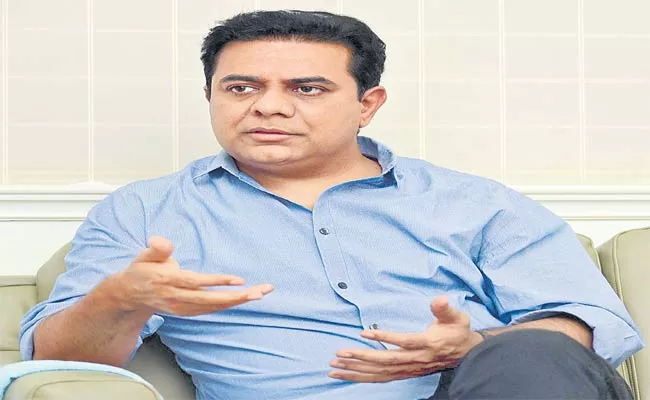 Minister KTR Writes Letter To Central IT Minister - Sakshi