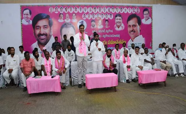 Minister Jagadeesh Reddy Participated In Campaign For MLC Elections - Sakshi