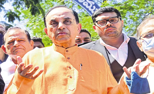 BJP MP Subramanian Swamy Comments On Chandrababu - Sakshi