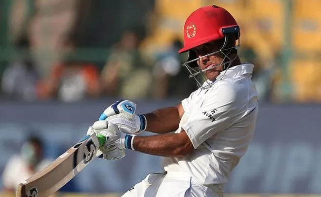 Hashmatullah Shahidi First Afghanistan Player Hit Double Hundred In Test - Sakshi