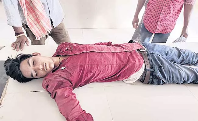 Unable to Bear Stomach pain, Boy Commits Suicide - Sakshi