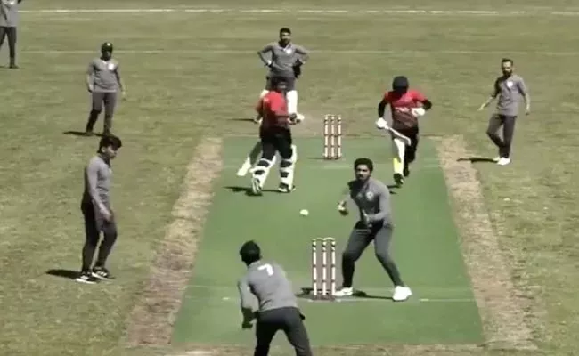 Michael Vaughan Shares Funny Video How Fielders Confused To Throw Ball  - Sakshi