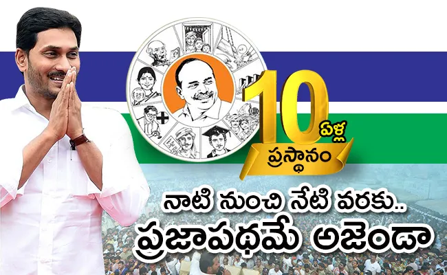 YSR Congress Party Celebrates 11th Formation Day - Sakshi