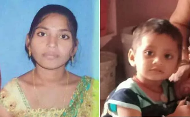 Man Assassination Wife And Daughter In Srikakulam District - Sakshi