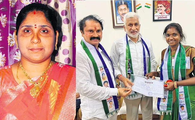 Two Grama Volunteer Won In Municipal Elections As Counselor And Corporator - Sakshi