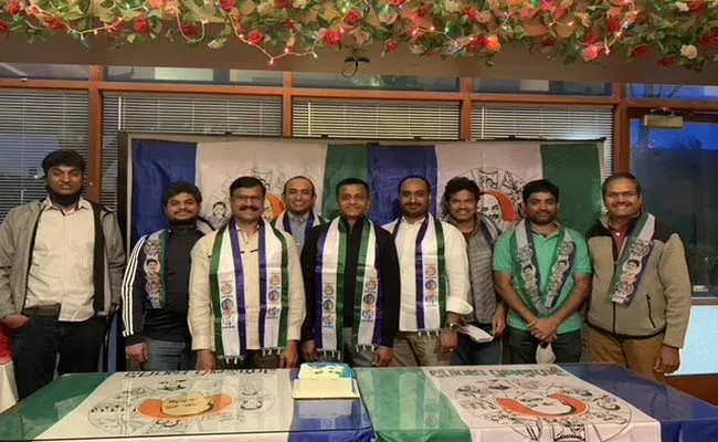 YSRCP Formation Day Celebrations In USA - Sakshi