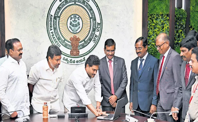 CM Jagan initiated the temple management system - Sakshi