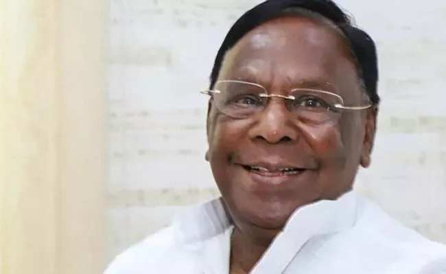 Puducherry: No Congress Ticket To Ex CM NarayanaSamy - Sakshi