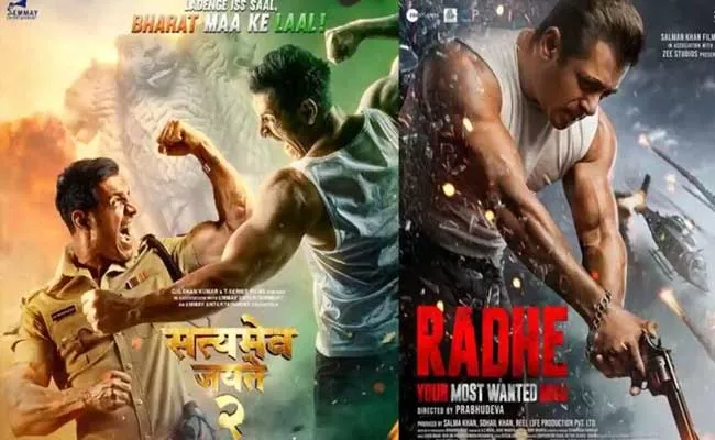 Salman Khan Radhe And John Abraham Satyamev Jayate 2 To Release May 13 - Sakshi