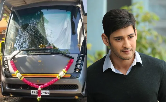 Mahesh Babu Buys New Caravan, Cost Rs 8 Crores - Sakshi