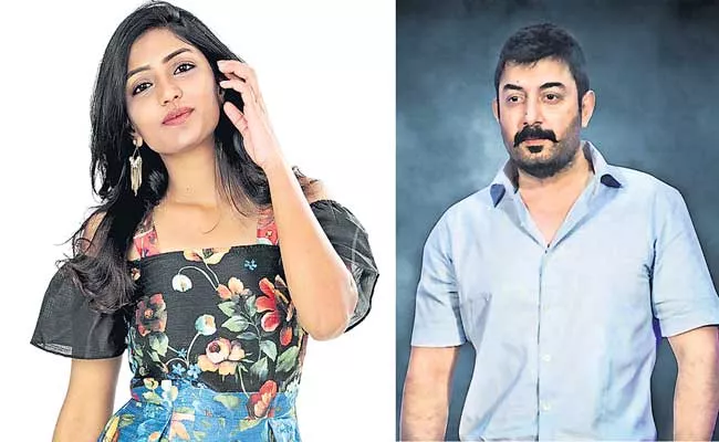 Eesha Rebba to play the female lead in Kunchacko Boban-Arvind Swamy starrer  - Sakshi