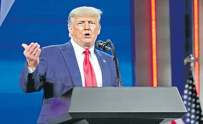 Donald Trump hints at run for president in 2024 - Sakshi