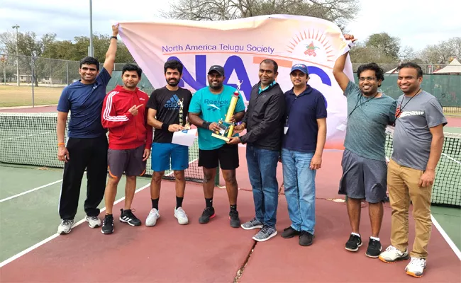  Nats Tennis Tournament In Hustan - Sakshi